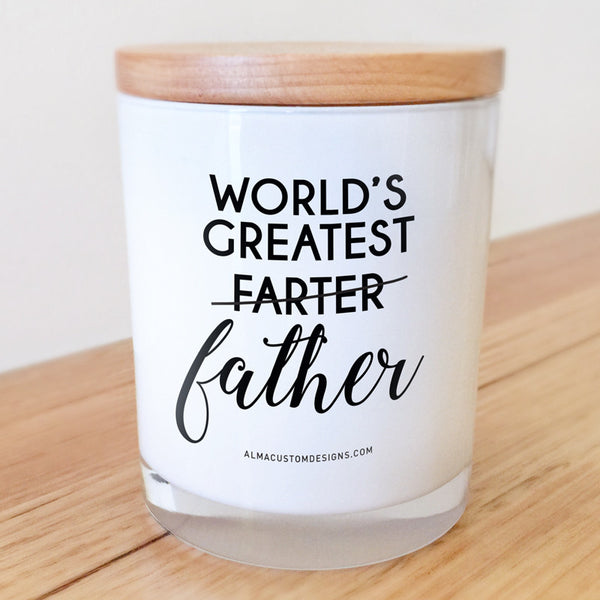 World's Greatest Farter/Father Candle