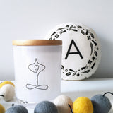 Yoga Pose Candle