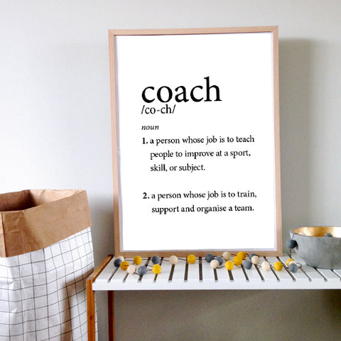 Coach Definition