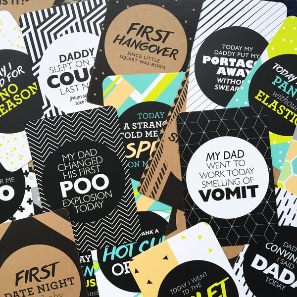 MUMMY & DADDY MILESTONE CARD PACKS