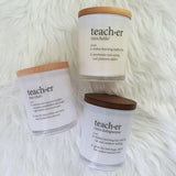 Teacher Custom Definition Candle