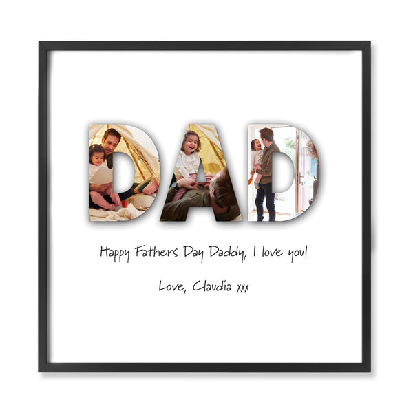 Custom Dad Photo Print