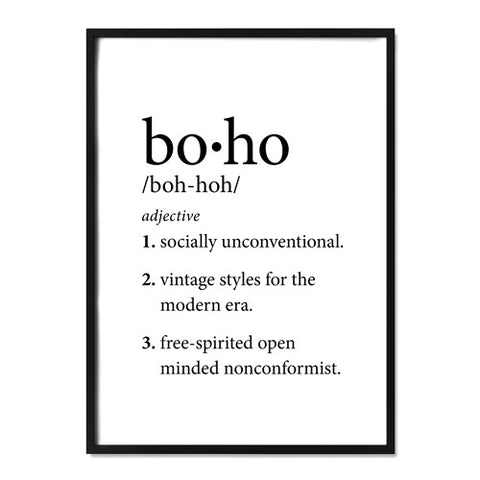 Boho Definition