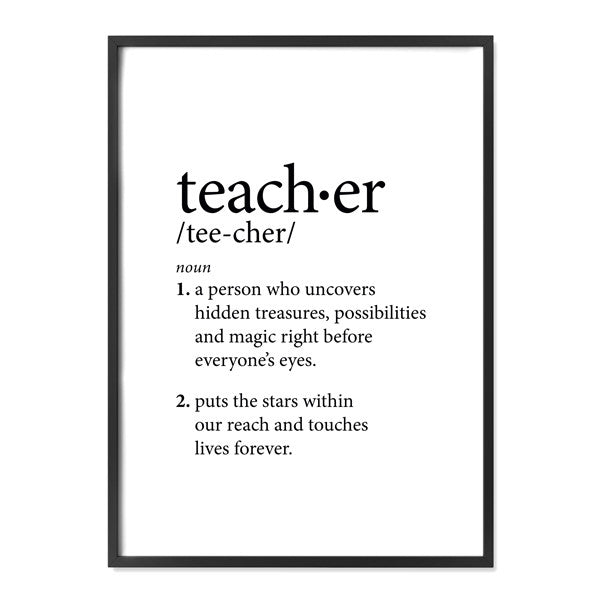 Teacher Definition