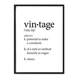 Vintage Definition