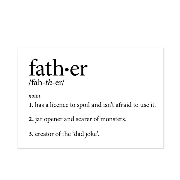 Father Definition Candle