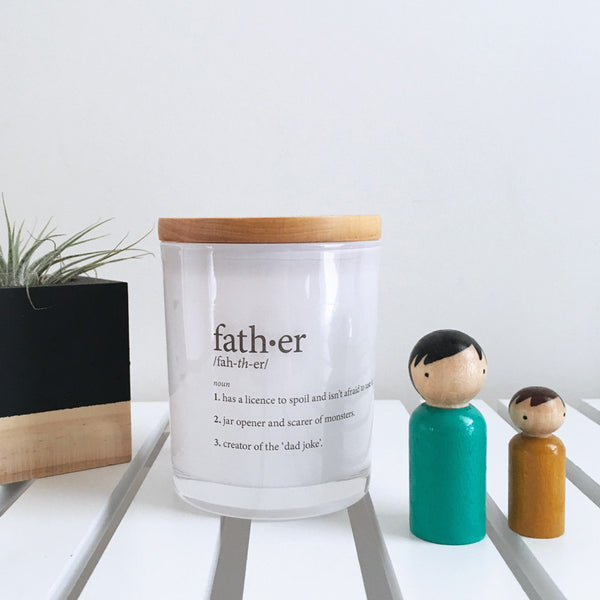 Father Definition Candle