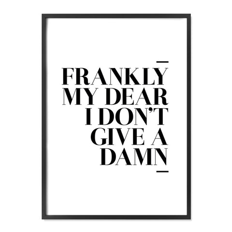 Frankly My Dear