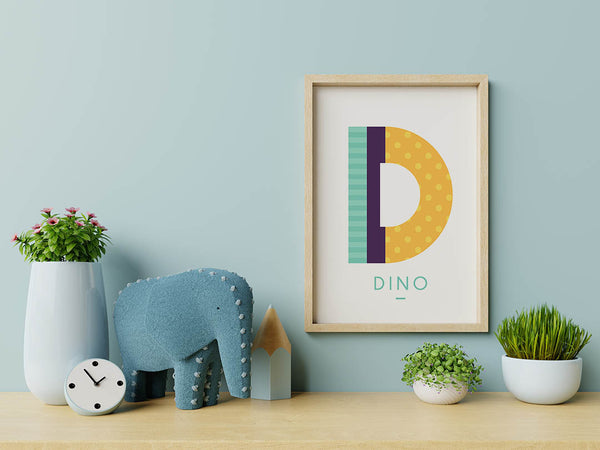 Personalised Geometric Letters