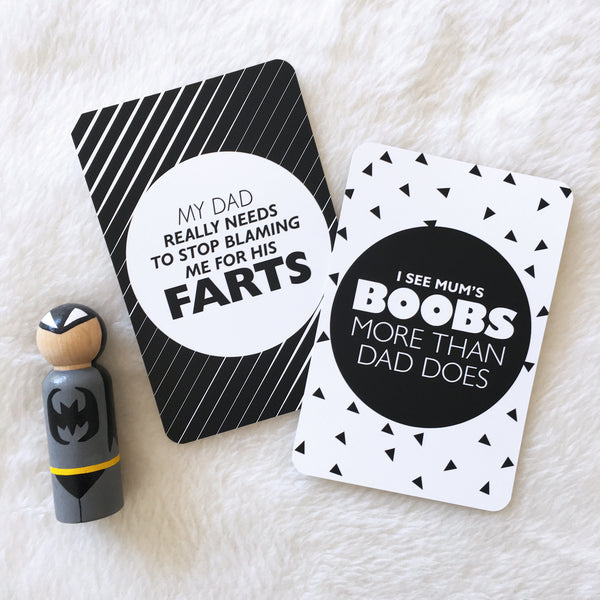 Daddy Milestone Cards