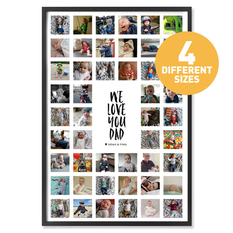 ALMA We Love You Dad Print