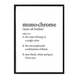 Monochrome Definition