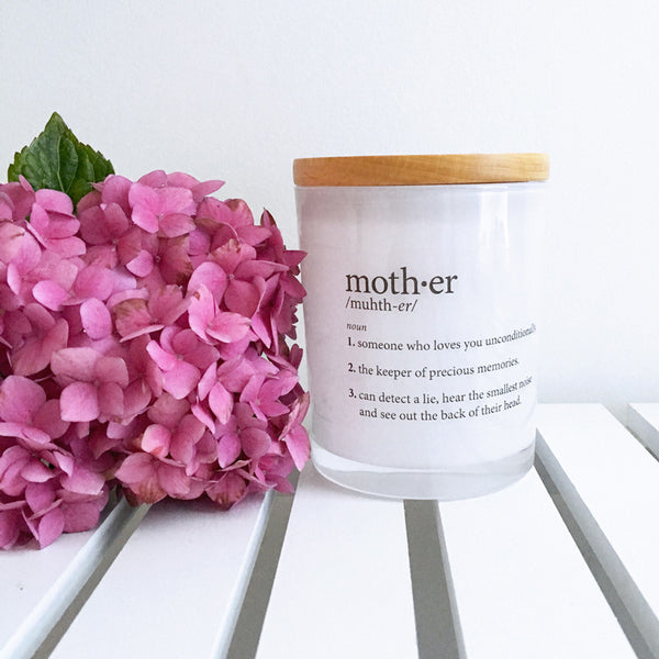 Mother Definition Candle