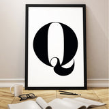 Custom Letter Q