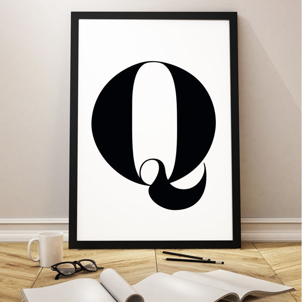 Custom Letter Q