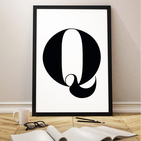 Custom Letter Q