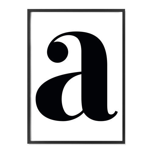 Custom Letter A