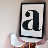 Custom Letter A