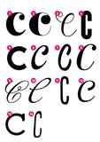 Custom Letter C