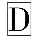 Custom Letter D