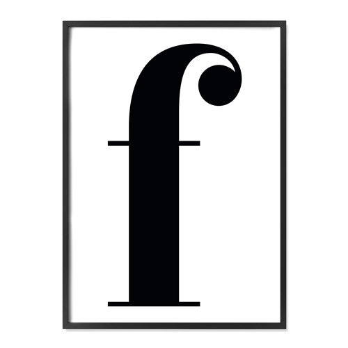 Custom Letter F