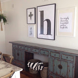 Custom Letter H
