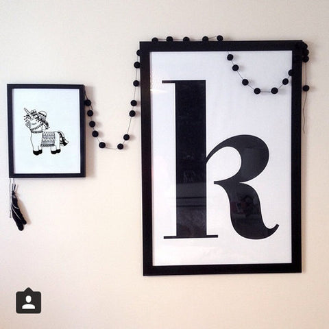 Custom Letter K