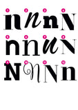 Custom Letter N