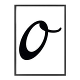 Custom Letter O