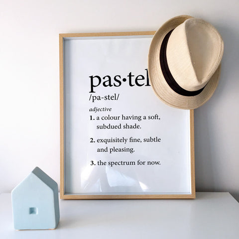 Pastel Definition