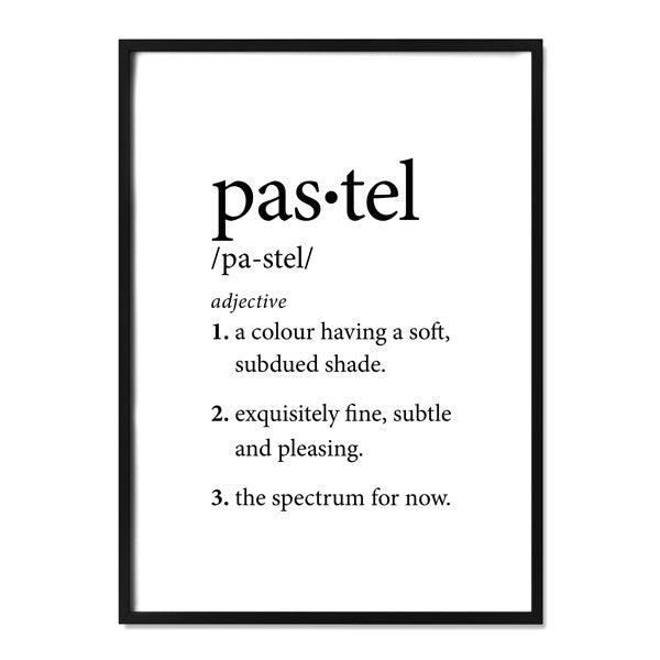 Pastel Definition