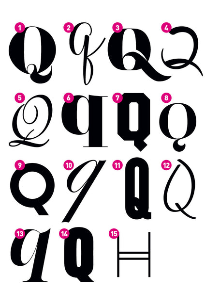 Custom Letter Q