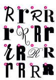 Custom Letter R