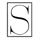 Custom Letter S