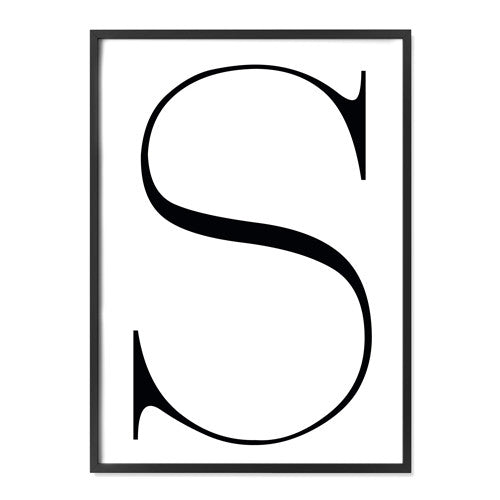 Custom Letter S