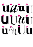 Custom Letter U