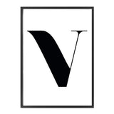 Custom Letter V