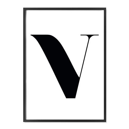 Custom Letter V