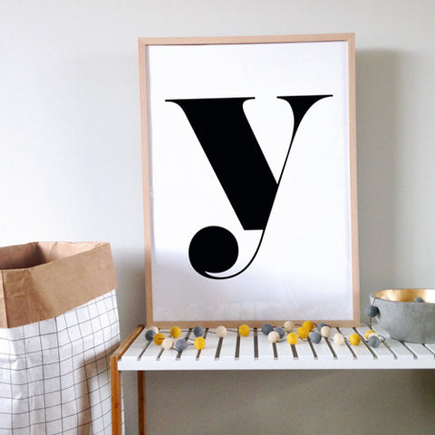 Custom Letter Y