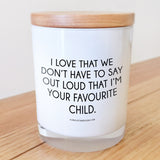 Favourite Child Candle