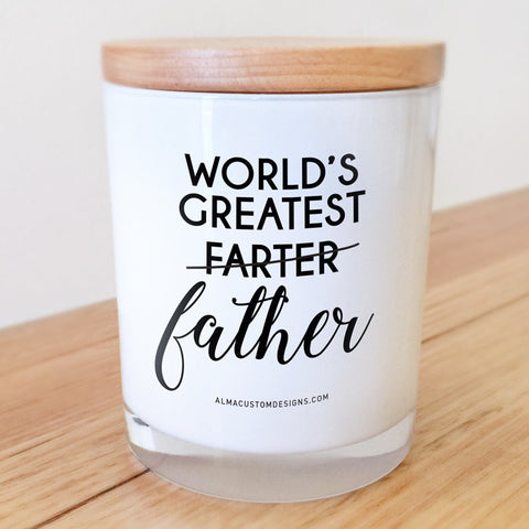 World's Greatest Farter/Father Candle