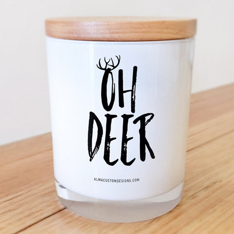 Oh Deer Candle