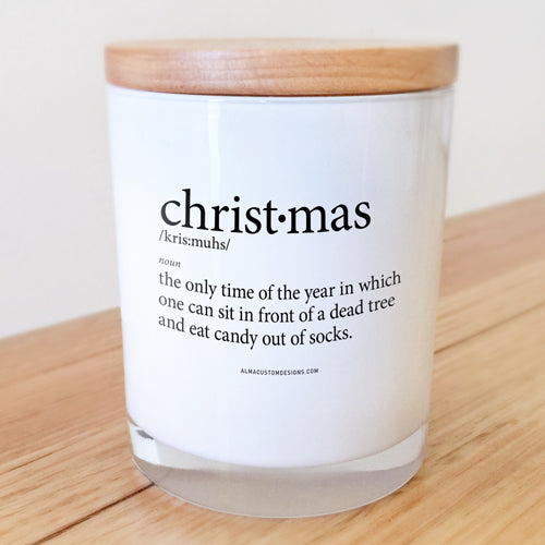 Christmas - the only time of year..... Candle