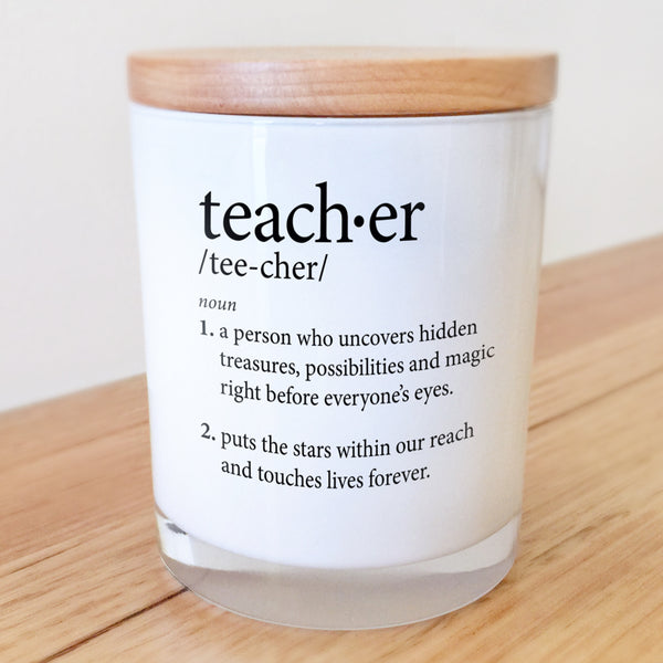 Teacher Standard Definition Candle