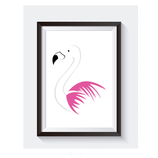 Flamingo - Half Length