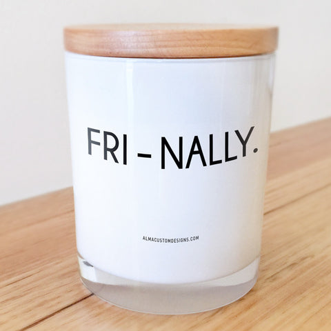 Fri-Nally Candle