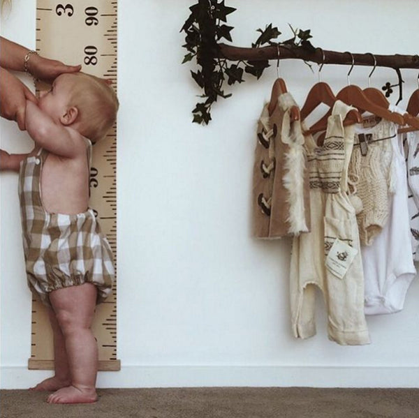 Canvas Height Chart - Grunge