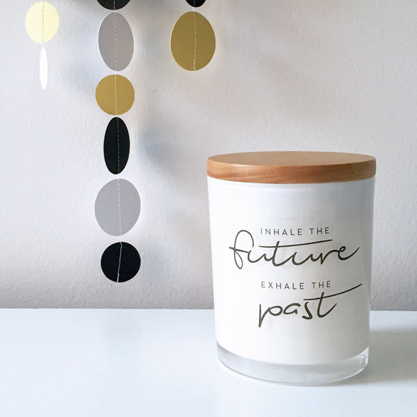 Inhale The Future Candle