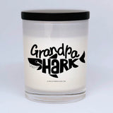 Grandpa Shark Candle