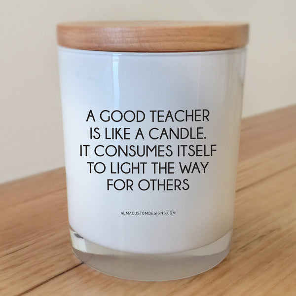 Good Teacher Candle